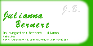 julianna bernert business card